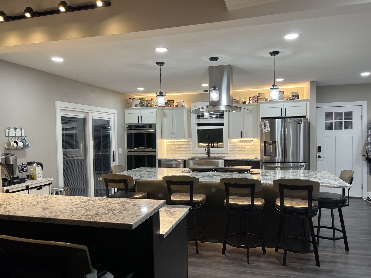 Kitchen lighting project by Berst Electric