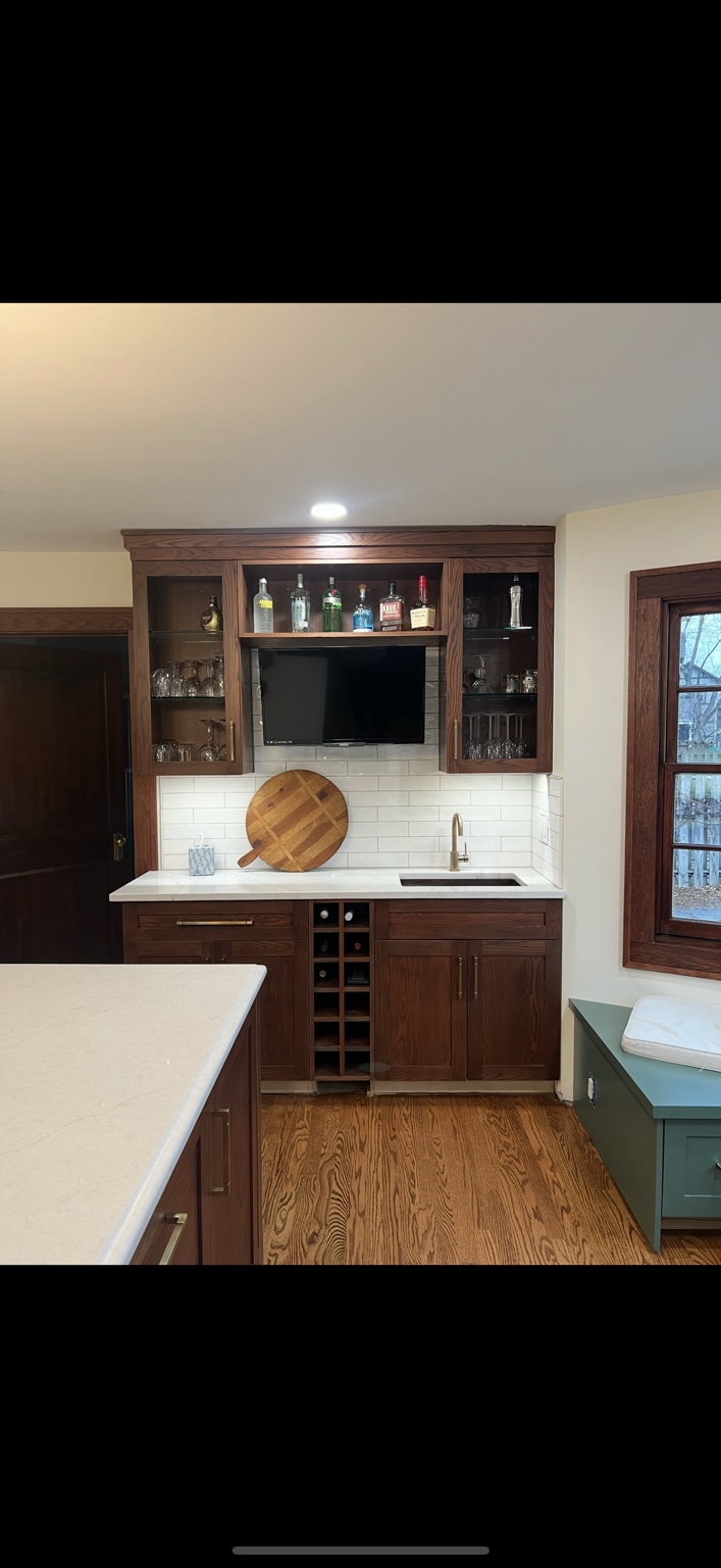 Kitchen recessed lighting project